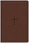 KJV Giant Print Reference Bible, Brown LeatherTouch, Indexed