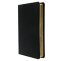 ESV Thinline Bible, Black, Genuine Leather, Maps, Lifetime Guarantee, Concordance, Ribbon, Gilded Edges, Words of Christ Red