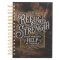 Journal Wirebound Brown Refuge & Strength Ps. 46:1