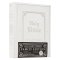 White Faux Leather King James Version Family Bible