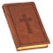 KJV Holy Bible, Standard Size Faux Leather Red Letter Edition - Thumb Index & Ribbon Marker, King James Version, Tan Cross