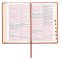 KJV Holy Bible, Standard Size Faux Leather Red Letter Edition - Thumb Index & Ribbon Marker, King James Version, Tan Cross