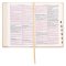 KJV Holy Bible, Standard Size Faux Leather Red Letter Edition - Thumb Index & Ribbon Marker, King James Version, Pearlescent Taupe