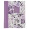 KJV Note-taking Bible Faux Leather HC, Purple Floral Printed