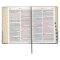 KJV Super Giant Print Bible Two-Tone Pink and Gray Faux Leather