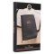 Black Faux Leather Large Print Thinline KJV Bible with Thumb Index and Zippered Closure