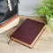 KJV Large Print Note-Taking Bible-Burgundy Diamond Faux Leather Hardcover