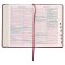 KJV Bible Thinline LP Faux Leather, Burgundy