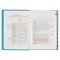 NLT Spiritual Growth Bible, Teal, Imitation Leather, Articles, Book Introductions, Character Profiles, Cross-References, Topical Index, Presentation Page, Ribbon Markers, Thumb Index, Gilt Edge