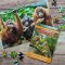 World of Discovery  Large Jigsaw/Book Set - Primates