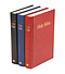 KJV Pew Bible, Red, Hardback, Clear Print, Ribbon Marker, Presentation Page, Reading Plan, Maps, Glossary, Line Drawings, Sewn Binding