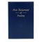 KJV Pocket Size New Testament And Psalms, Blue, Paperback, Daily Bible Reading Plan