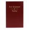 KJV  Pocket New Testament and Book of Psalms, Red, Paperback, Good Clear Print, Daily Bible Reading Plan