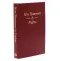 KJV  Pocket New Testament and Book of Psalms, Red, Paperback, Good Clear Print, Daily Bible Reading Plan