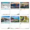 Inspirational Coastal Calendar 2025 with Bible verses on every page