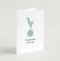 'Thinking of You' (Stems) A6 Greeting Card with bible verse inside