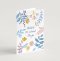 'Grateful for a friend like you' (Blooms) with bible verse A6 Greeting Card