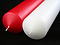 8" x 2" Advent Candle Set - Red and White