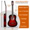 3rd Avenue 3/4 Size Classical Guitar Pack - Redburst