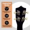 3rd Avenue Soprano Ukulele Pack - Black