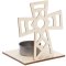 Cross Wooden Tealight Holder Kits