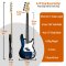 3rd Avenue Bass Guitar Pack - Blueburst