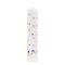 25cm x 5cm Snowmen Pillar Advent Candle - Single