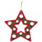 Star Wooden Wreaths Pack of 6