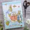 Portrait Photo Album In A Box - Peter Rabbit Pastel Stripes