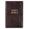 KJV Bible Deluxe Gift Faux Leather, Dark Brown