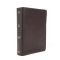 CSB Study Bible, Brown Genuine Leather, Indexed