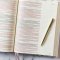 KJV Notetaking Bible, Large Print Hosanna Revival Edition, Blush Cloth Over Board