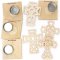 Cross Wooden Tealight Holder Kits