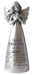 5" Friendship Resin Message Angel