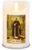 Saint Martin Scented Wax LED Candle with Timer