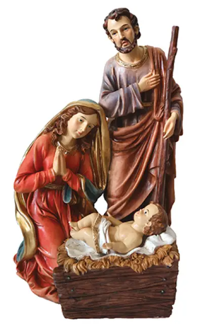 21" Resin Holy Family Nativity Set