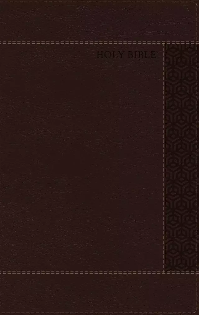 NRSVue, Holy Bible, Personal Size, Leathersoft, Brown, Comfort Print