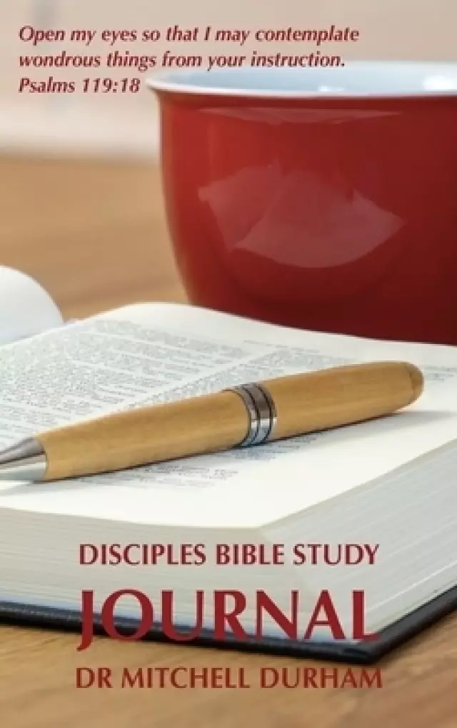 Disciples Bible Study Journal