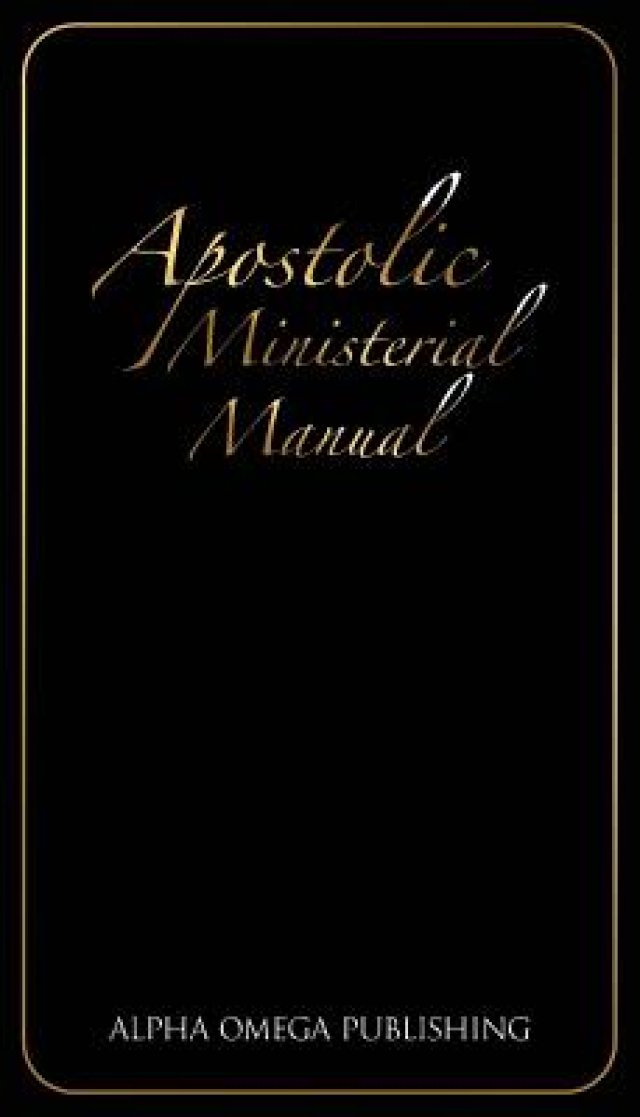 Apostolic Ministerial Manual by Beda Eric Arnold Free Delivery