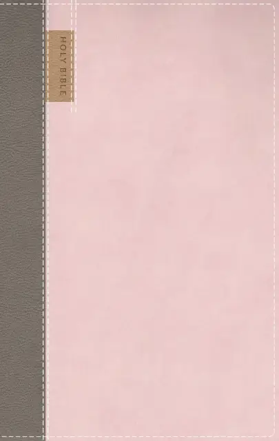 NIV Application Bible, Personal Size, Leathersoft, Pink/Gray, Red Letter, Comfort Print