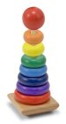 Rainbow Stacker Wooden Ring Educational Toy