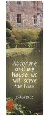 Bookmark-As For Me And My House... (Joshua 24:45) (Pack Of 25)