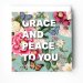 Grace and Peace Christian greeting card