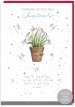 Thinking Of You Snowdrops Christian Christmas Card