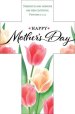 Bookmark-Happy Mother's Day/Strength & Honor (Proverbs 31:25) (Die-Cut Cross) (Pack Of 25)(Not Available-Out Of Print )