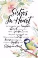 Plaque-Woodland Grace-Sisters In Heart (6 x 9)