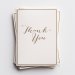 Thank You - 10 Premium Note Cards - Blank