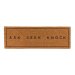 Coir Doormat-Ask Seek Knock (30" x 10")