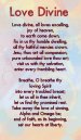 Love Divine Hymn Card