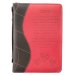 XL  Love Is Pink Faux Leather Bible Cover w/ Handle, 2 Corinthians 13